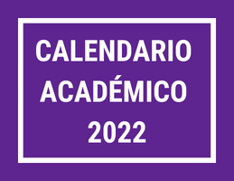Calendario académico 2022