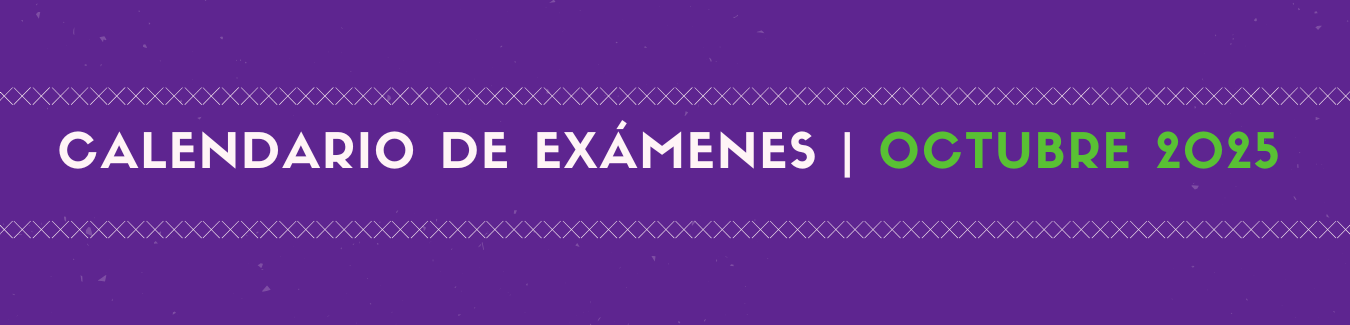 CALENDARIO DE EXÁMENES