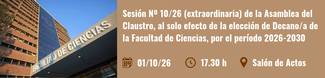 Elección Decano/a