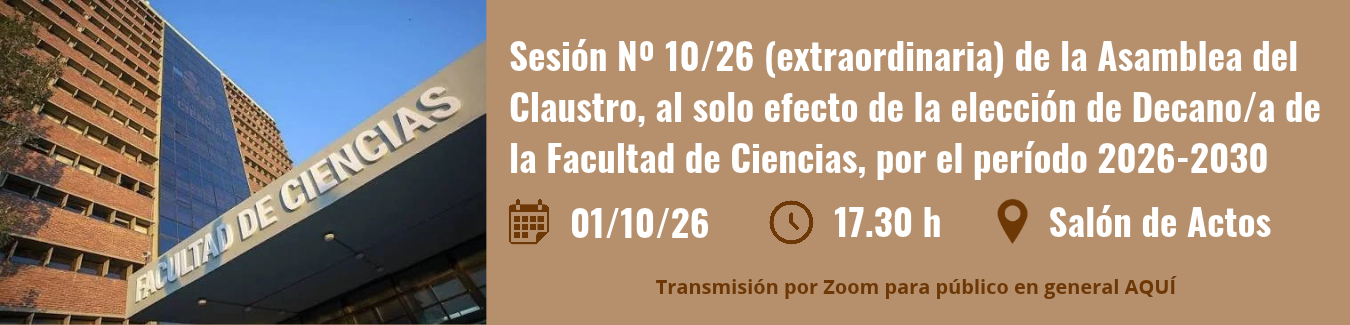 Elección Decano/a
