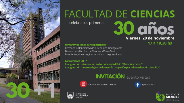 30 años de la Facultad de Ciencias