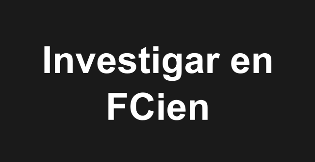 Investigación en Facultad de Ciencias