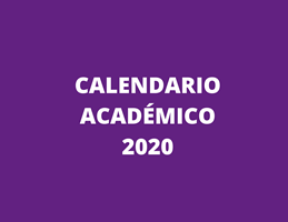 Calendario Académico 2020